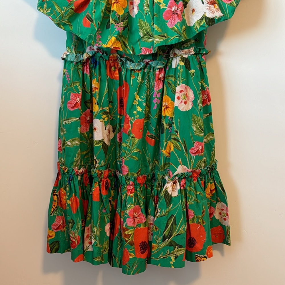 Cara Cara Liesel Floral Off-The-Shoulder Mini Dress Size: M - Picture 4 of 9